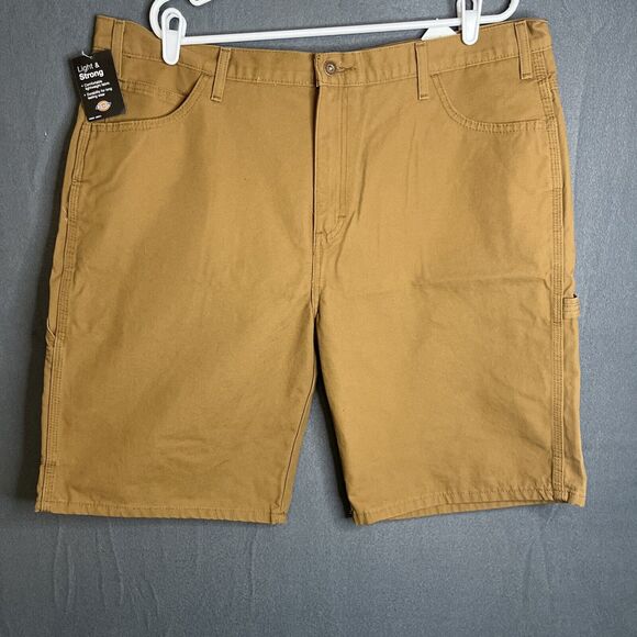 NEW Dickies Shorts Mens Size‎ 40 Brown Utility Pocket Shorts 11” Inseam NWT - Picture 1 of 10